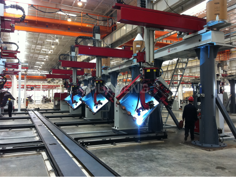 Bucket Flexible Manufacturing Line