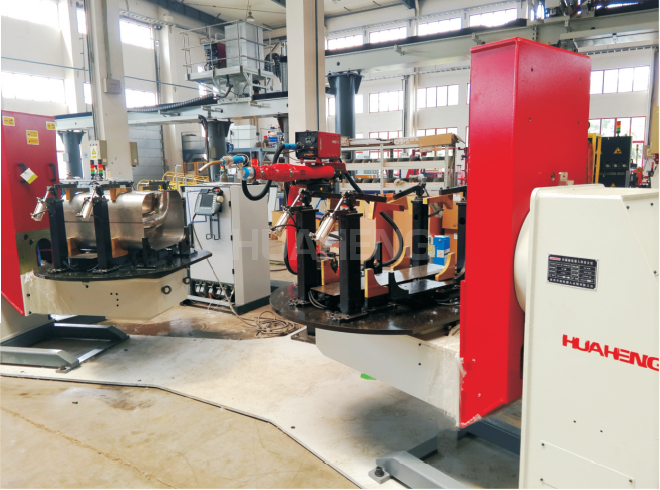 全国SCR exhaust gas treatment device assembly and welding production line